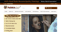 Desktop Screenshot of judaica-art.com