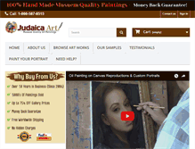 Tablet Screenshot of judaica-art.com